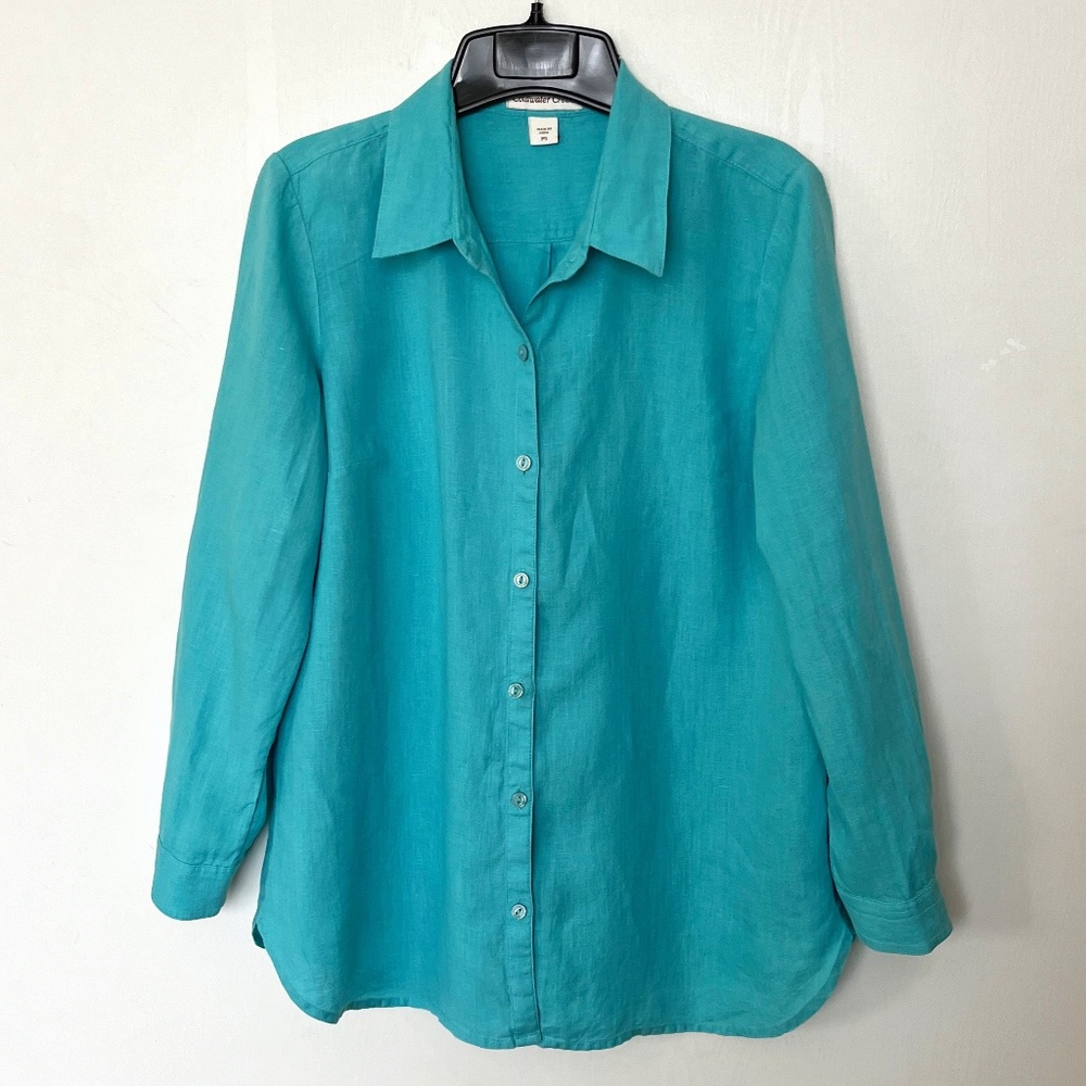 Coldwater Creek Linen Shirt
